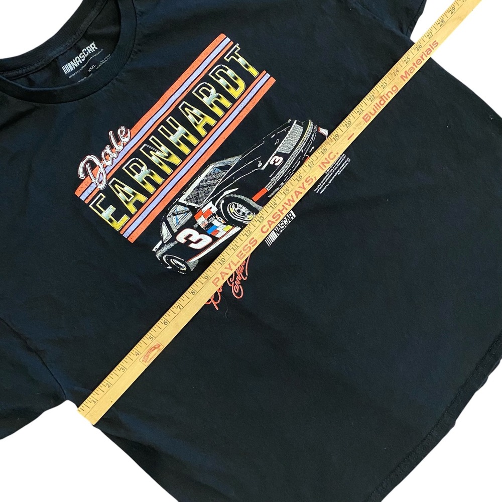 NASCAR Dale Earnhardt Racing Car Graphic Tee Black T-Shirt XXXL 3XL Cotton 3 - Picture 7 of 8